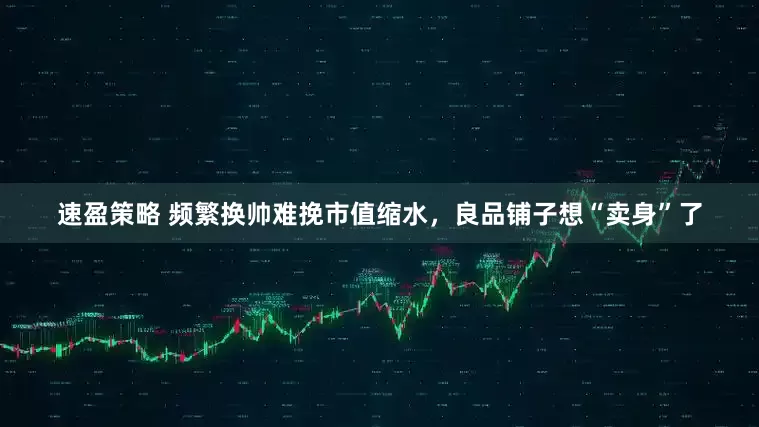 速盈策略 频繁换帅难挽市值缩水，良品铺子想“卖身”了