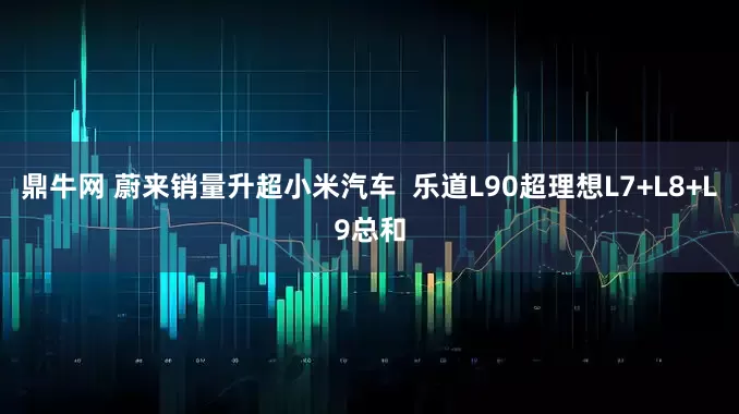 鼎牛网 蔚来销量升超小米汽车  乐道L90超理想L7+L8+L9总和